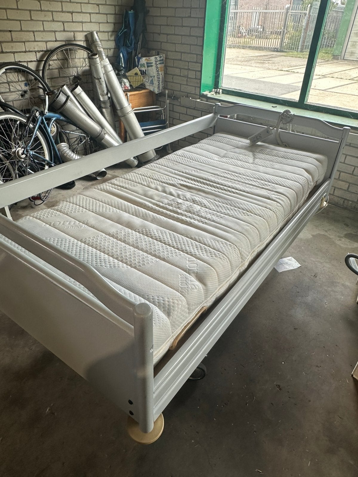 Hoog laag bed po stoel douch stoel, Ophalen, Gebruikt