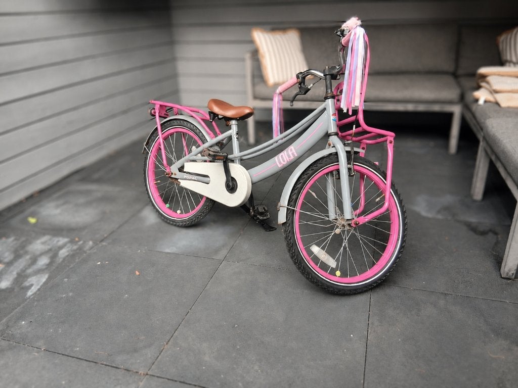 Meisjesfiets 20 inch Popal, Ophalen, Gebruikt, Popal, Terugtraprem