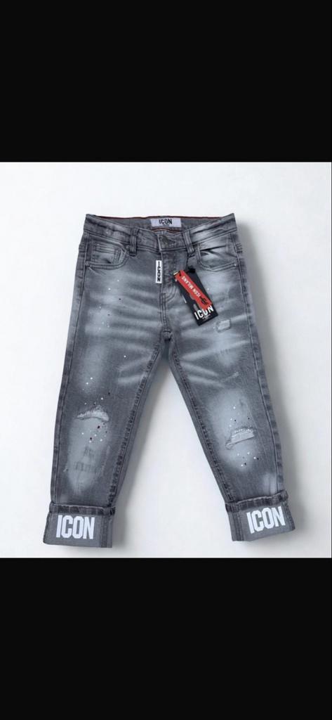 Kinder spijkerbroeken 4-14 jaar - Icon Dsquared2 stijl, Kinderen en Baby's, Ophalen of Verzenden, Nieuw