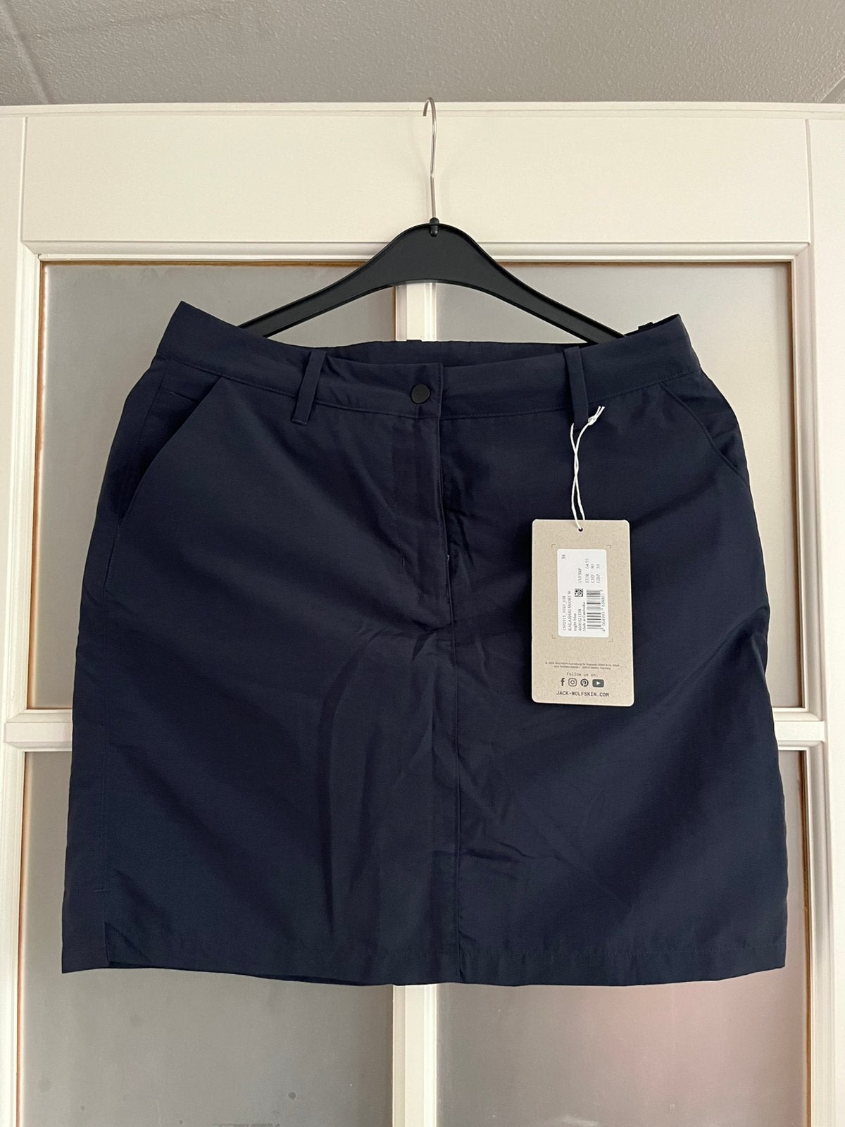 Jack Wolfskin donkerblauwe skort maat 38, Ophalen of Verzenden, Zo goed als nieuw, Kleding