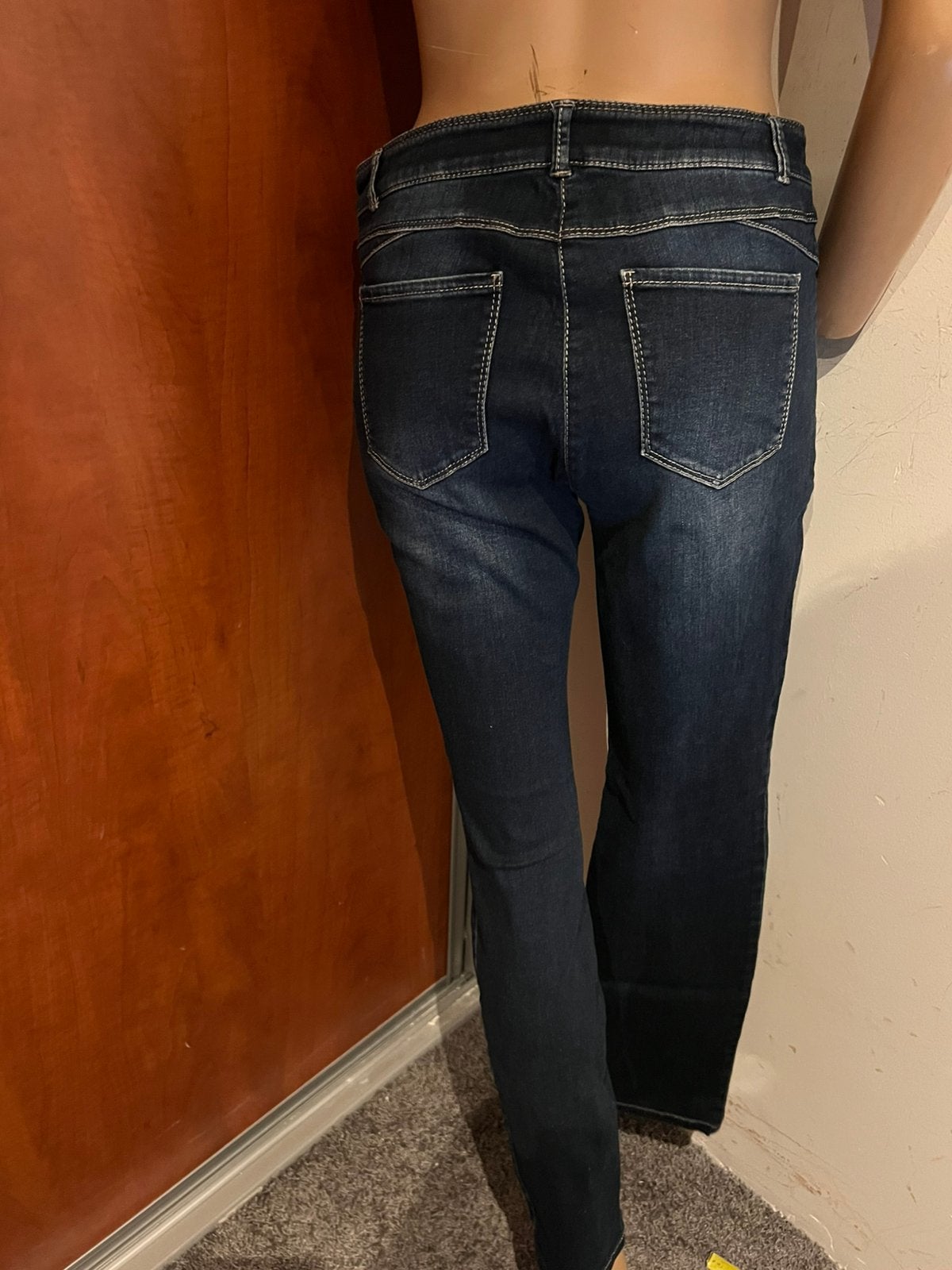 Gerry WEBER jeans met strass maat m zgan, Ophalen of Verzenden, Zo goed als nieuw, Blauw, W30 - W32 (confectie 38/40)