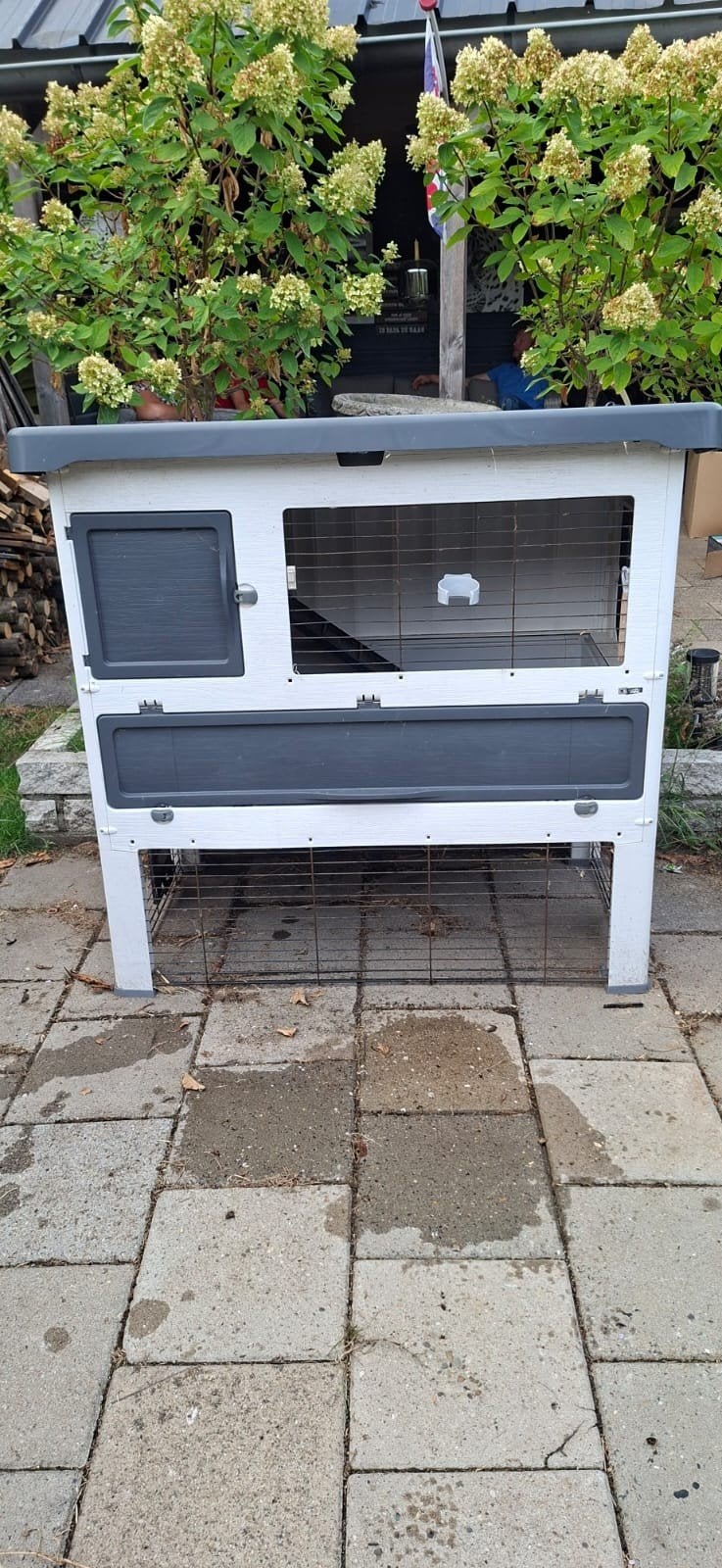 ferplast 120 konijnehok, Dieren en Toebehoren, Kooi, 110 cm of meer, Zo goed als nieuw, Ophalen