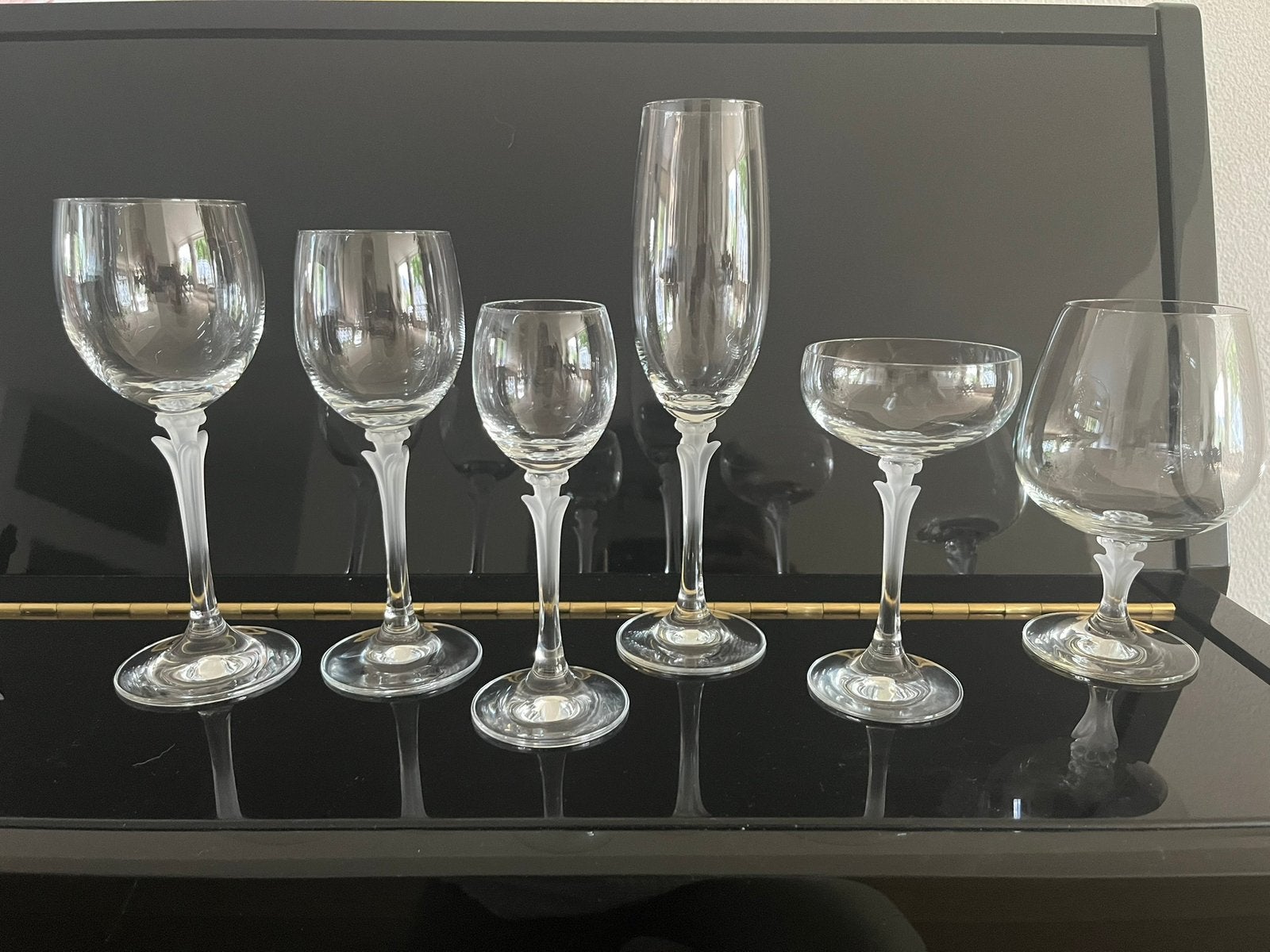 Kristal glasservies, Ophalen of Verzenden