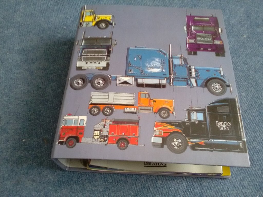 RINGMAP MET DAF VOLVO SCANIA PETERBILT MACK KENWORTH ENZ ENZ, Ophalen, Zo goed als nieuw, Vrachtwagen