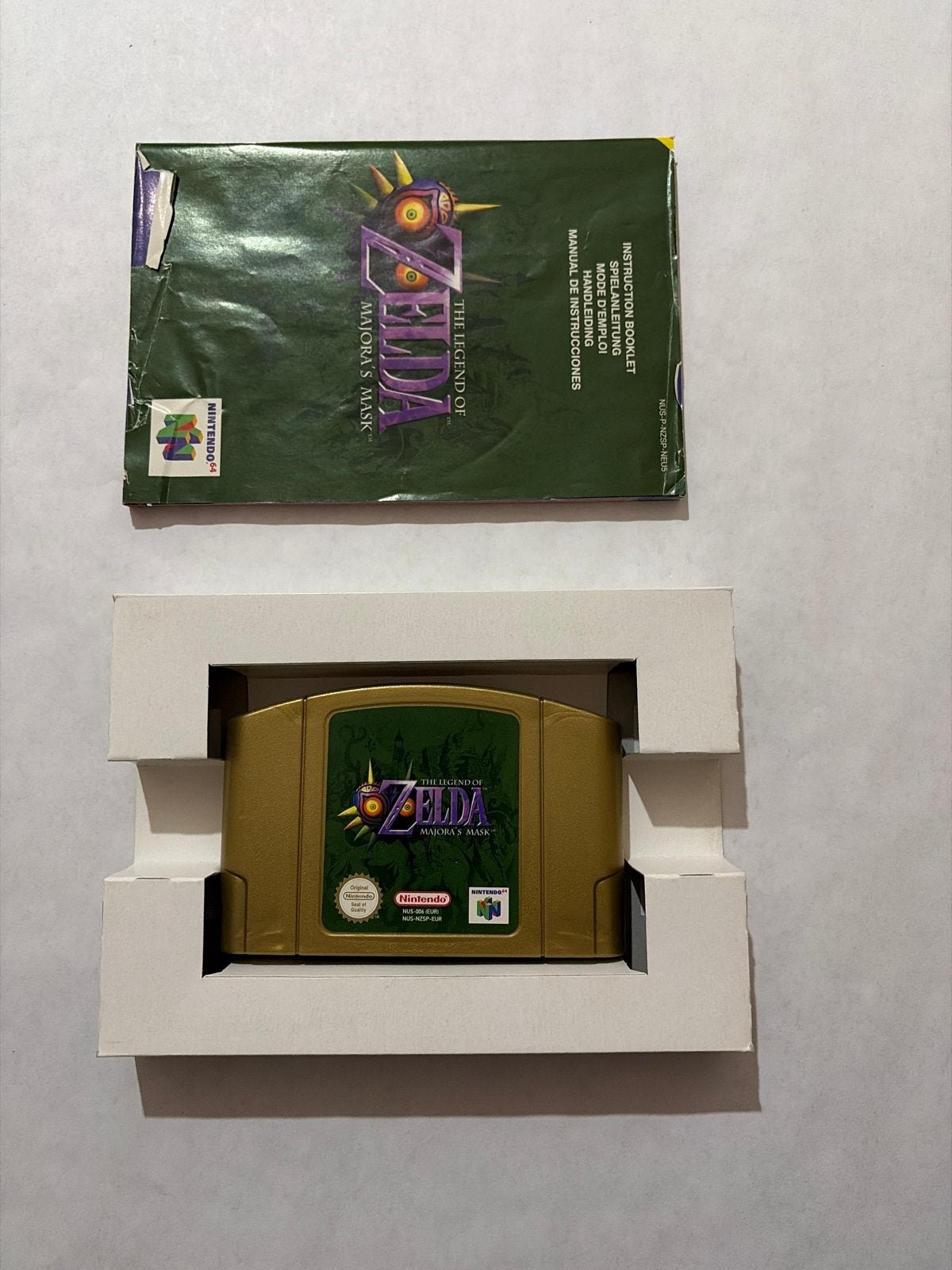 The Legend of Zelda: Majora's Mask N64 (PAL), Avontuur en Actie, 1 speler, Ophalen of Verzenden, Zo goed als nieuw