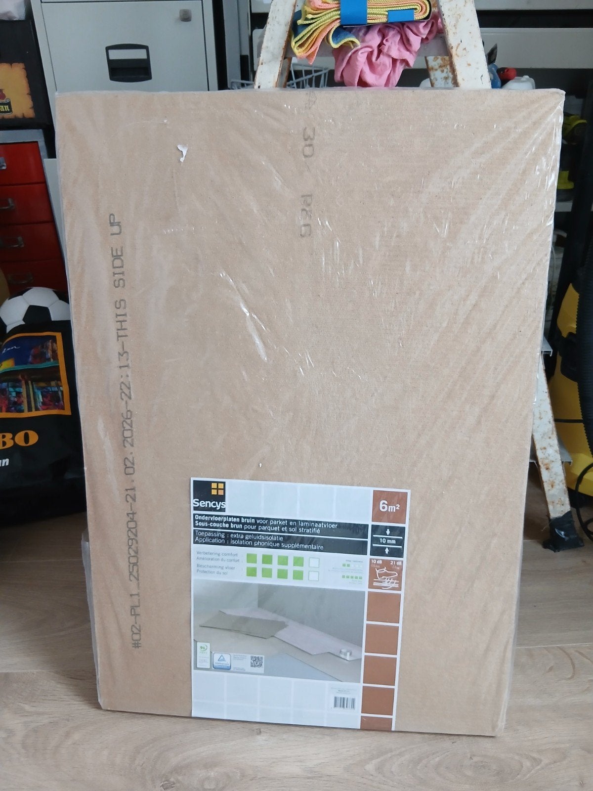 ondervloerplaten     5m2   85x59x1 cm, Ophalen, Overige materialen, 30 cm of meer, 50 tot 150 cm