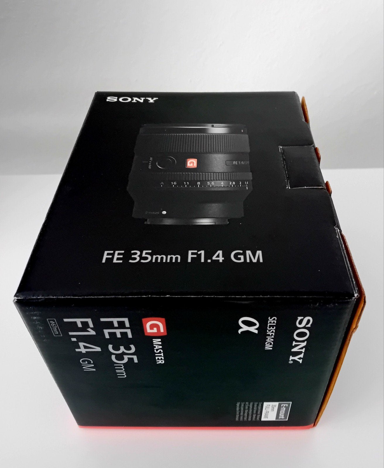 Sony FE 35mm f/1.4 GM, Sony, 35 mm, Nieuw, Beschermhoes/tas