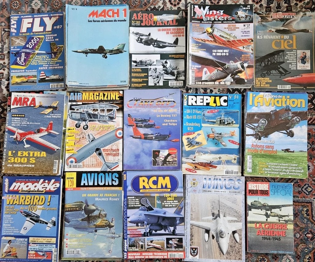 Tijdschriften vliegtuigen, Ophalen of Verzenden, Gelezen, Overige typen