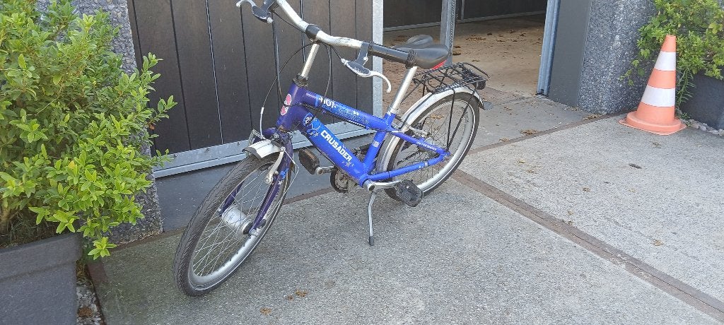 Jongensfiets  20 inch, Ophalen, Terugtraprem, Gebruikt, Versnellingen