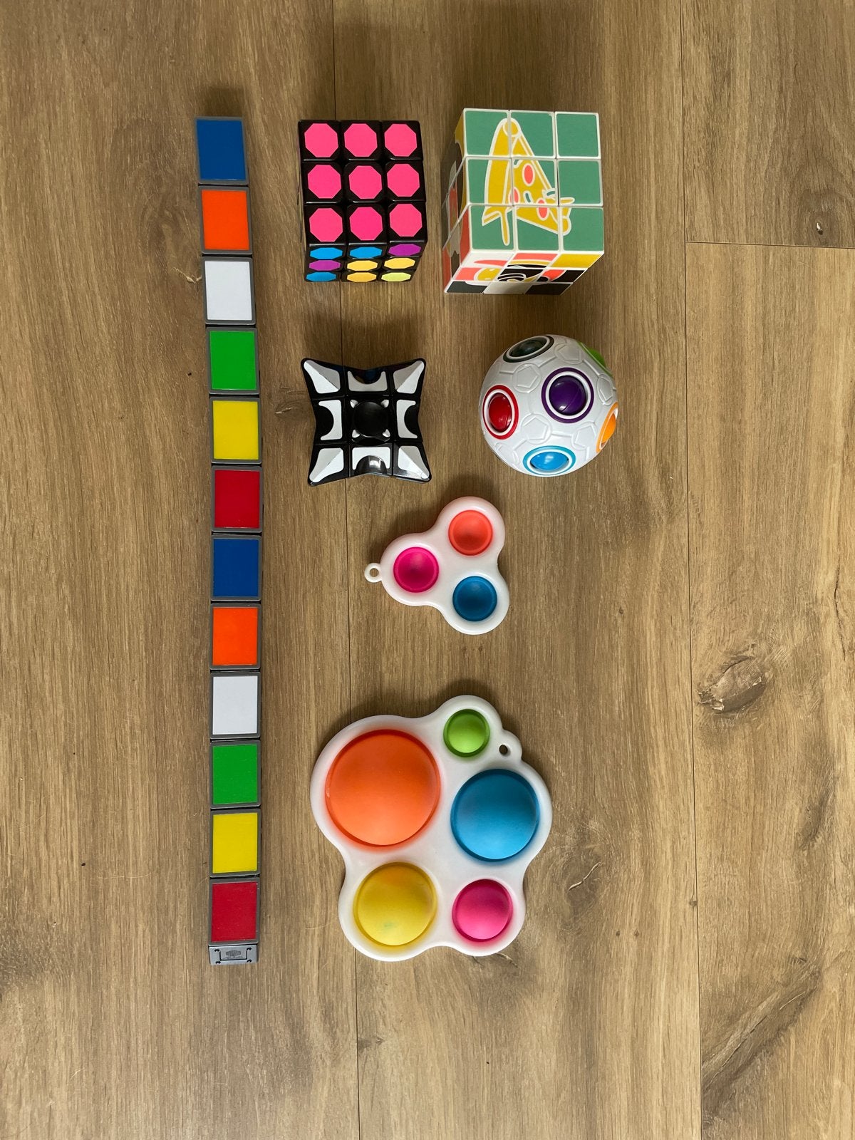Diverse Fidget Toys Set - Stressvermindering & Plezier, Verzamelen, Ophalen of Verzenden, Zo goed als nieuw