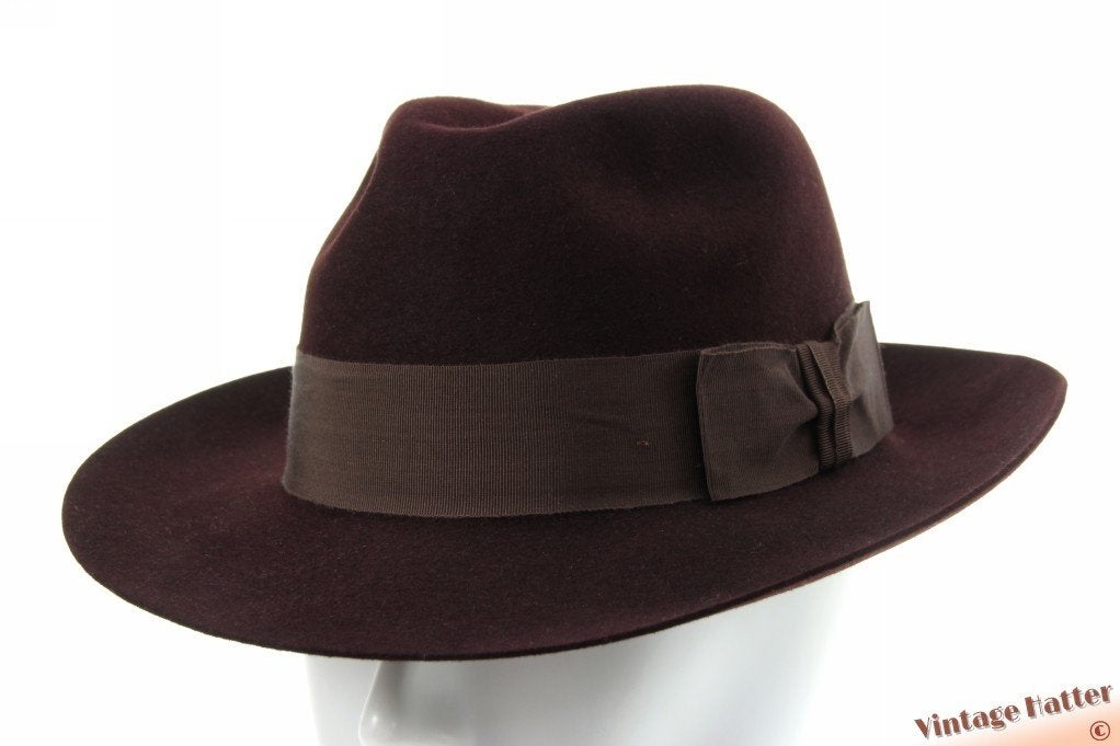 Gleufhoed Christys' Knightsbridge bruin vilt 58 nieuw, Kleding | Heren, Hoeden en Petten, Nieuw, Ophalen of Verzenden, 58 of 59 cm (L, 7¼ of ⅜ inch)
