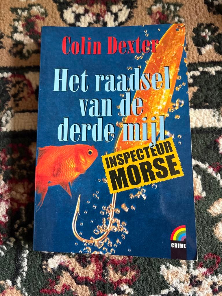 Het raadsel van de derde mijl - Colin Dexter (Inspector Mors, Ophalen of Verzenden, Zo goed als nieuw