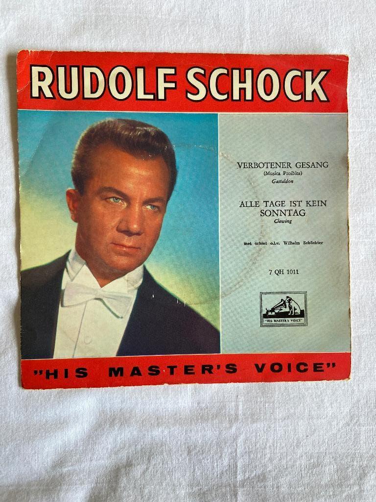 Rudolf Schock - verbotener gesang, Cd's en Dvd's, Ophalen of Verzenden, Zo goed als nieuw, 7 inch, Single