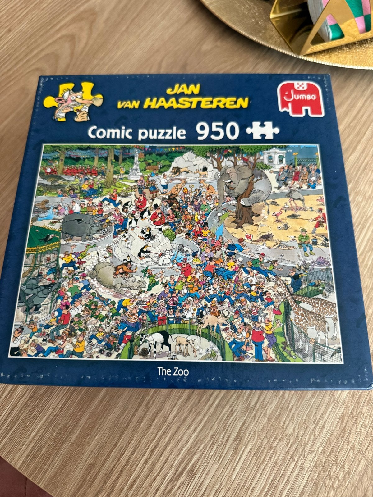 Jan van Haasteren Comic Puzzel - The Zoo (950 stukjes), Ophalen, 500 t/m 1500 stukjes, Nieuw, Legpuzzel