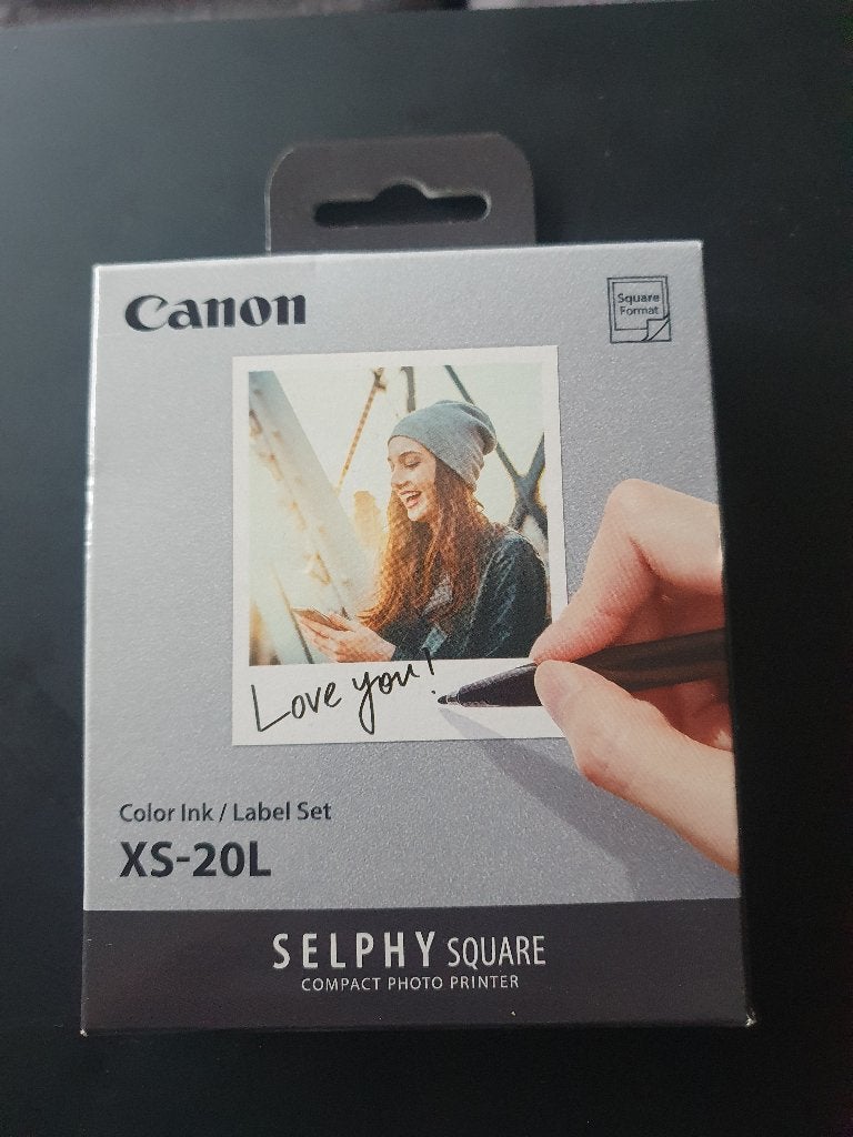 Canon Color Ink/Label Set XS-20L voor de Selphy Square 2X, Computers en Software, Pocketprinters, Ophalen of Verzenden, Nieuw