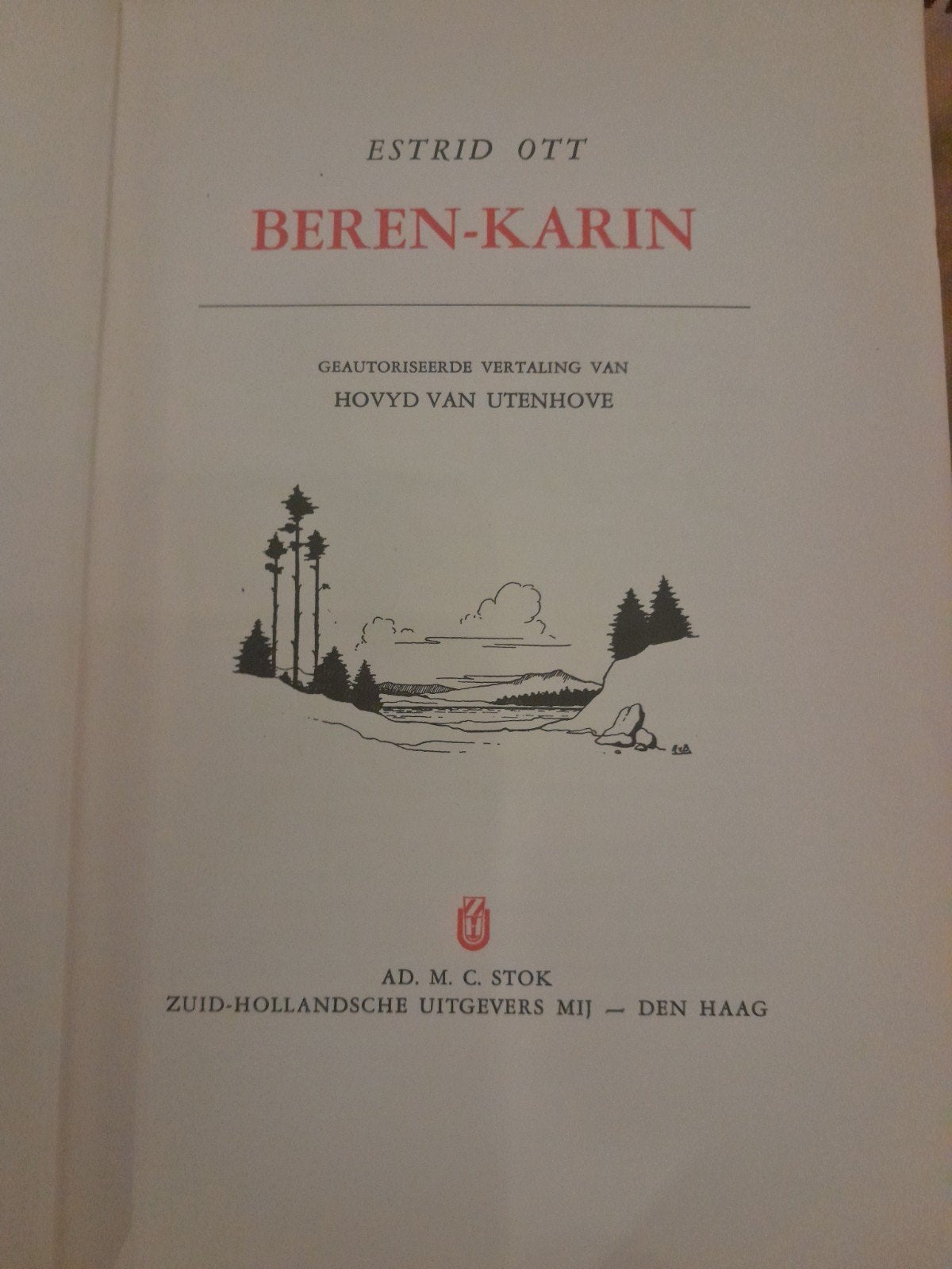 Beren-Karin (Estrid Ott), Ophalen of Verzenden, Gelezen