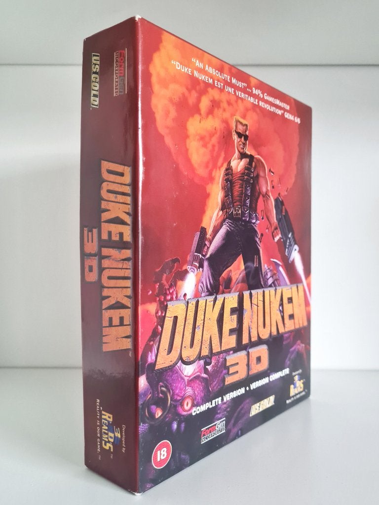 Duke Nukem 3D - PC Big Box, Spelcomputers en Games, Vanaf 18 jaar, Shooter, 1 speler, Ophalen of Verzenden