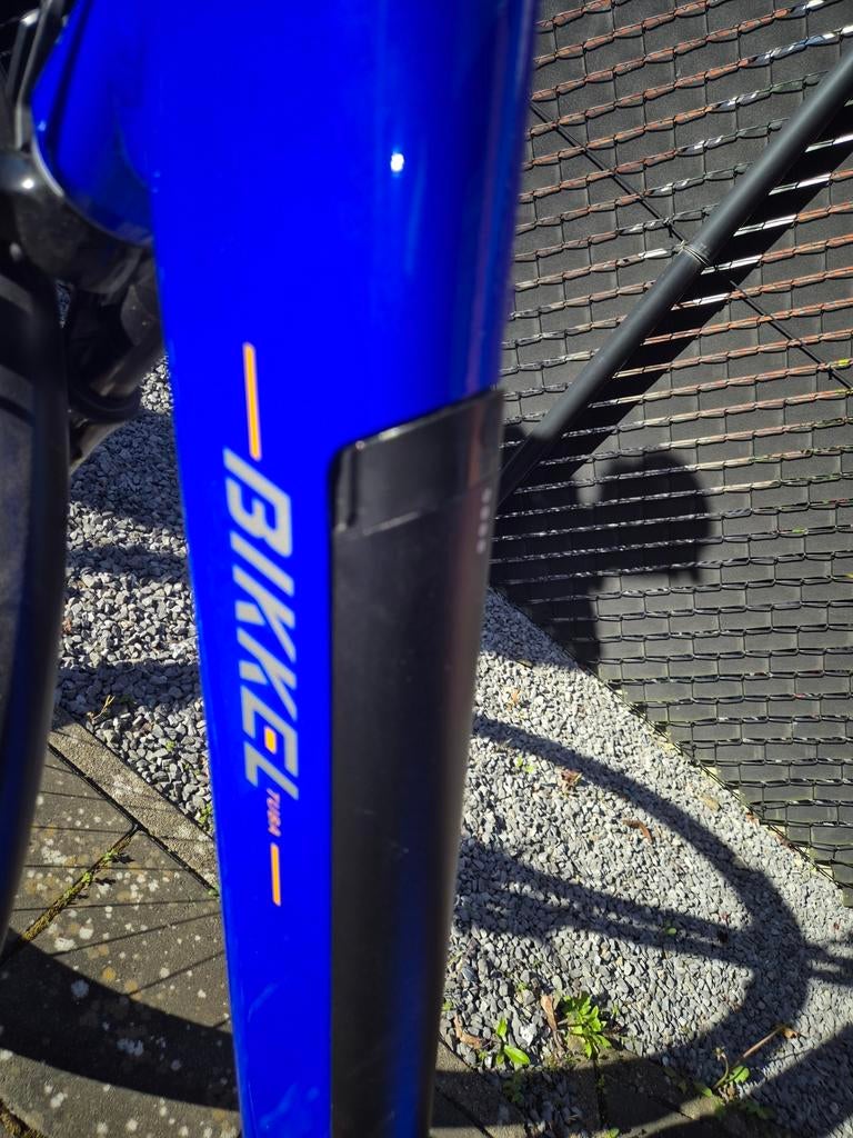 Bikkel tuba krachtige elektrische fiets, Minder dan 10 versnellingen, Vering, Zo goed als nieuw, 53 tot 57 cm