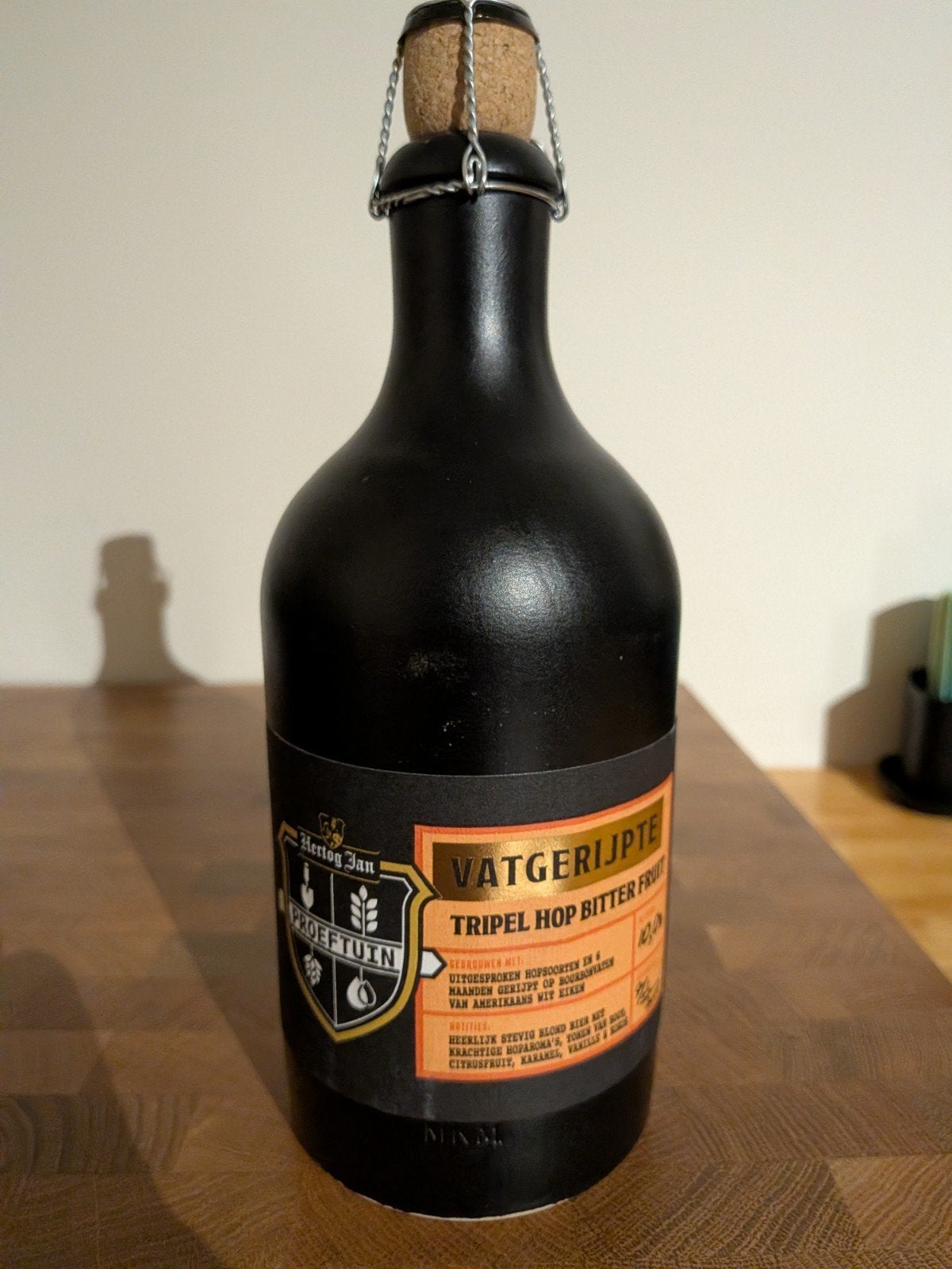 Hertog Jan Vatgerijpte Tripel Hop Bitter Fruit - Proeftuin, Verzamelen, Biermerken, Ophalen of Verzenden, Nieuw, Flesje(s), Hertog Jan