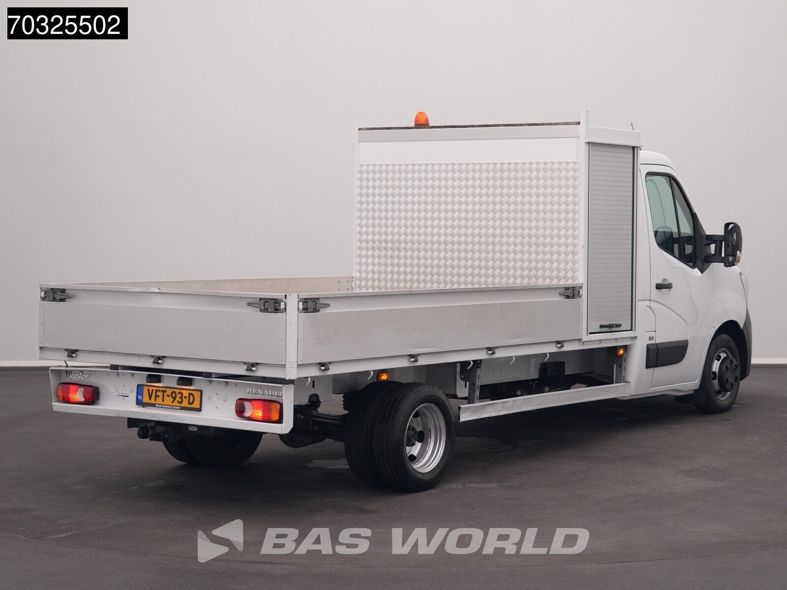 Renault Master 145PK Open Laadbak Dubbellucht Trekhaak LED A, Stof, Gebruikt, Euro 6, Renault