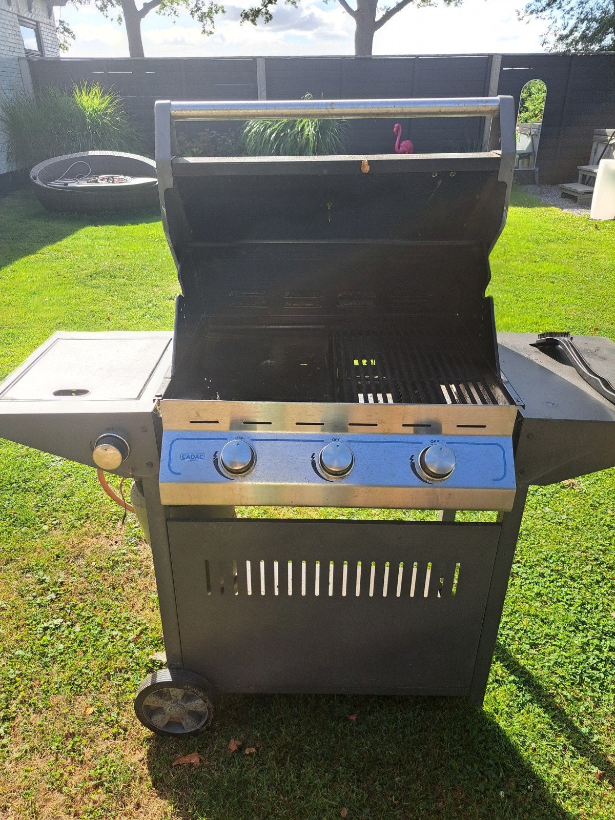 gasbarbecue, Ophalen, Gebruikt