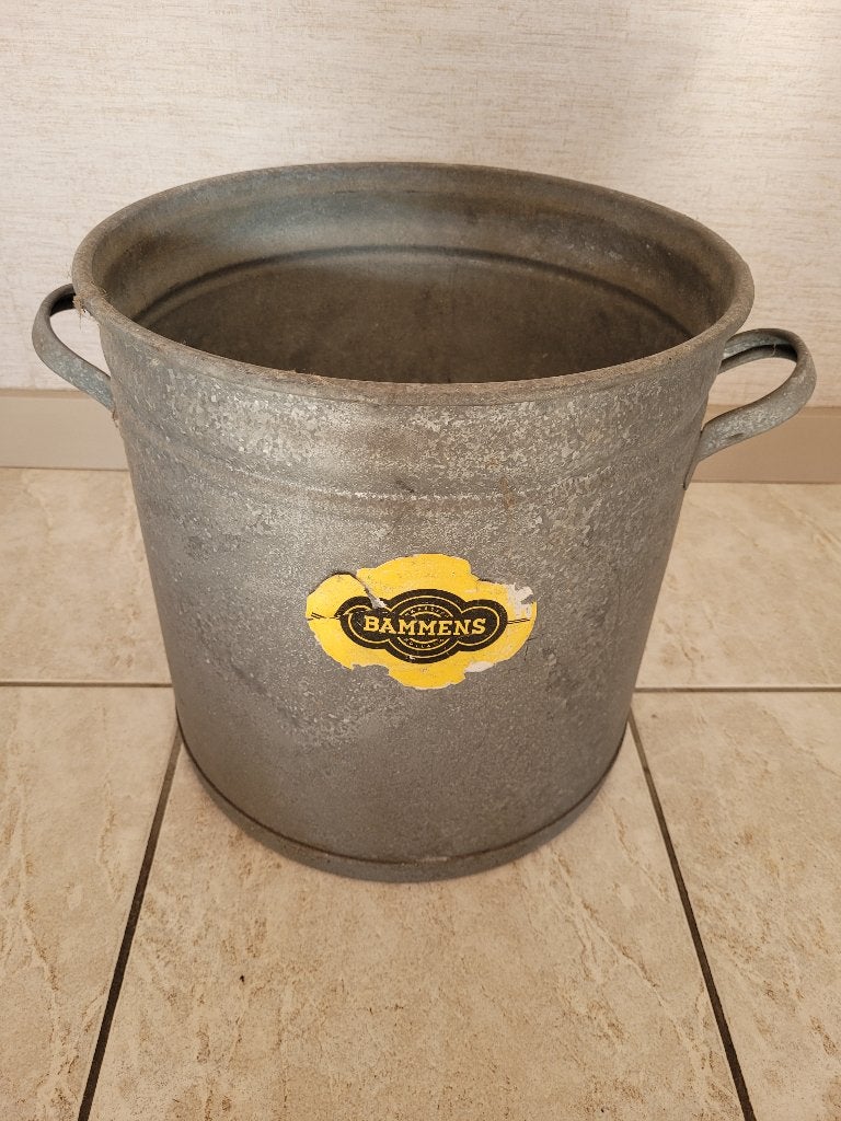 Zinken bak (Rond), Ophalen, Gebruikt, Minder dan 60 cm, Rond