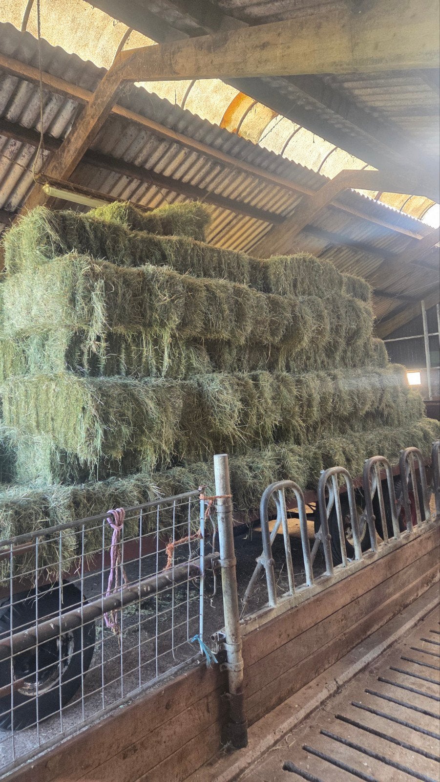 Vers hooi te koop - Kleine balen, Ophalen