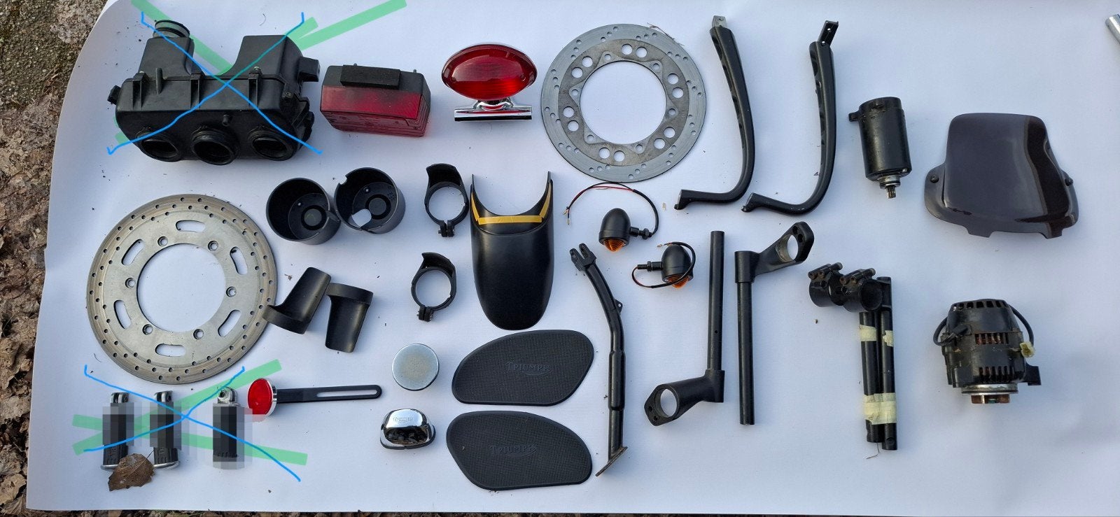 Triumph Onderdelen - Diverse Accessoires, Ophalen of Verzenden, Gebruikt