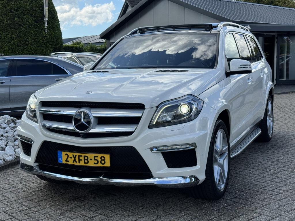 Mercedes-Benz GL-Klasse GL500 AMG 2014 7-Persoons BTW NL Aut, Auto's, Euro 5, 7 stoelen, Wit, Bedrijf