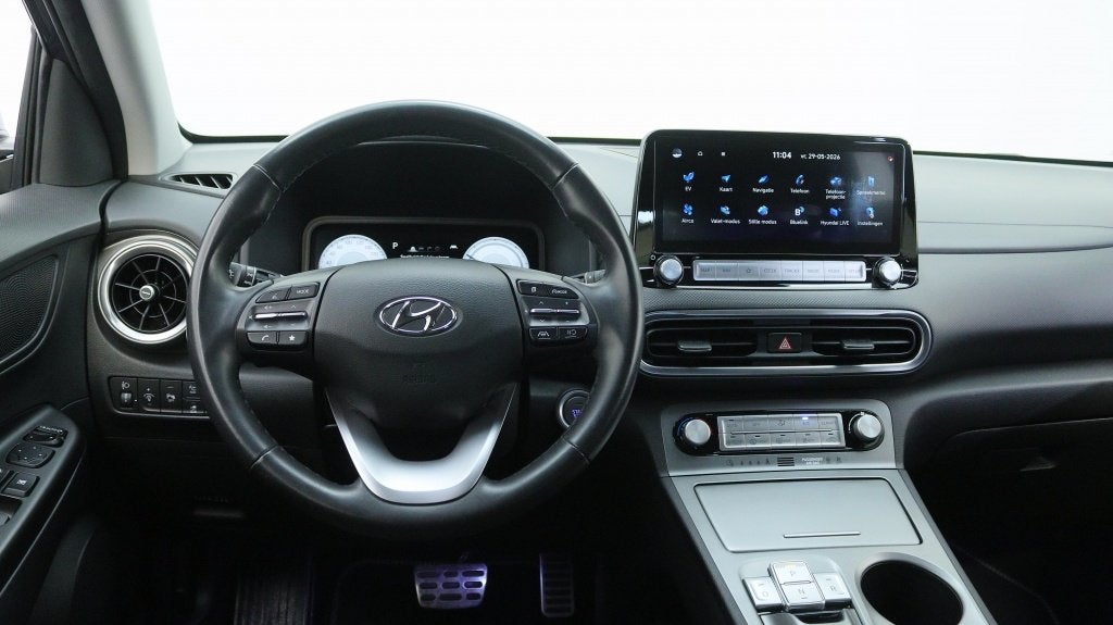Hyundai KONA EV Comfort 64 kWh | All Seasons | Navigatie | S, Auto's, Hyundai, 12 maanden, Gebruikt, Zwart, 64 kWh