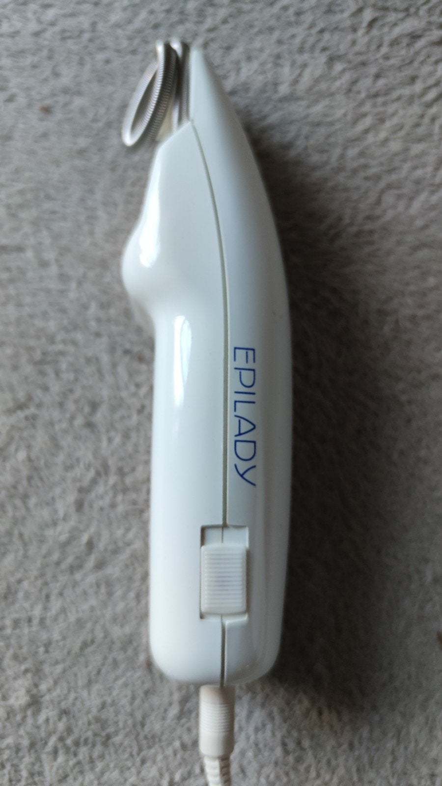 Epilady Epilator ME 800-10-9-12 V.D.C. 4W met adapter, Ophalen of Verzenden, Gebruikt, Scheren en Epileren