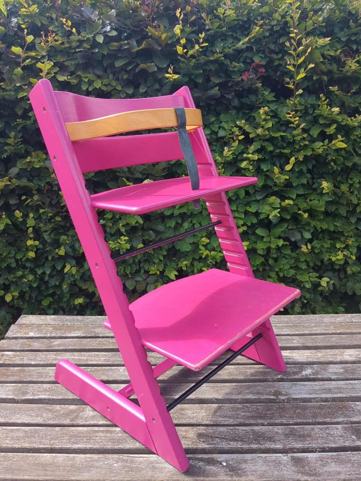 Stokke Tripp Trapp meegroeistoel incl beugel en kussenset, Kinderen en Baby's, Kinderstoelen, Ophalen, Gebruikt, Meegroeistoel