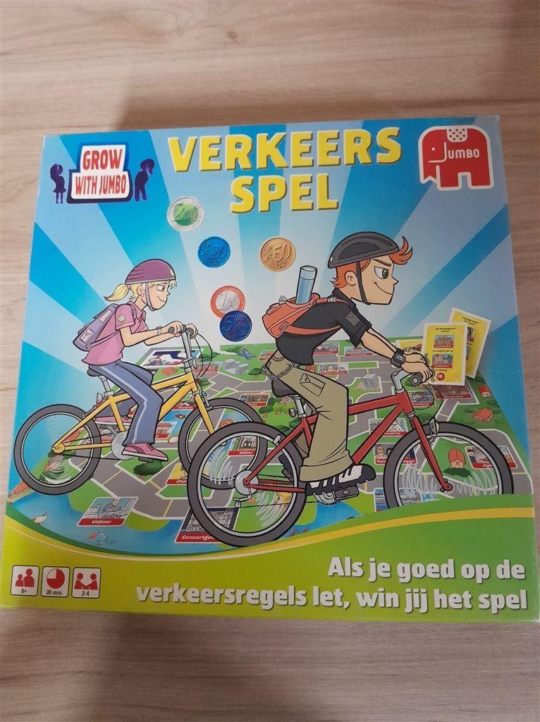 Verkeersspel - verkeer spel - s1614, Verzenden, Zo goed als nieuw