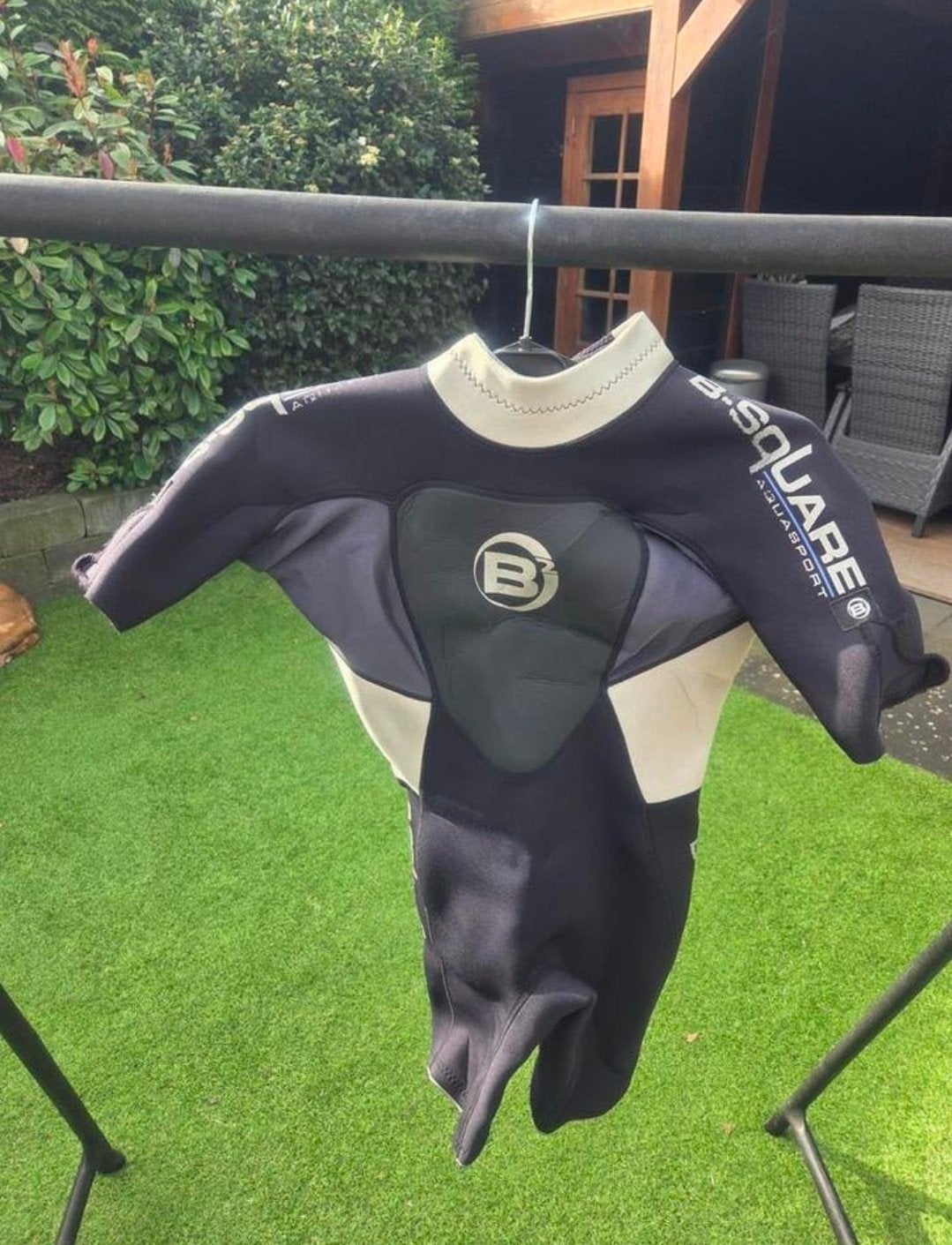 B-Square Aquasport shorty wetsuit 2mm - Maat L, Watersport en Boten, Ophalen of Verzenden, Gebruikt, Overige typen