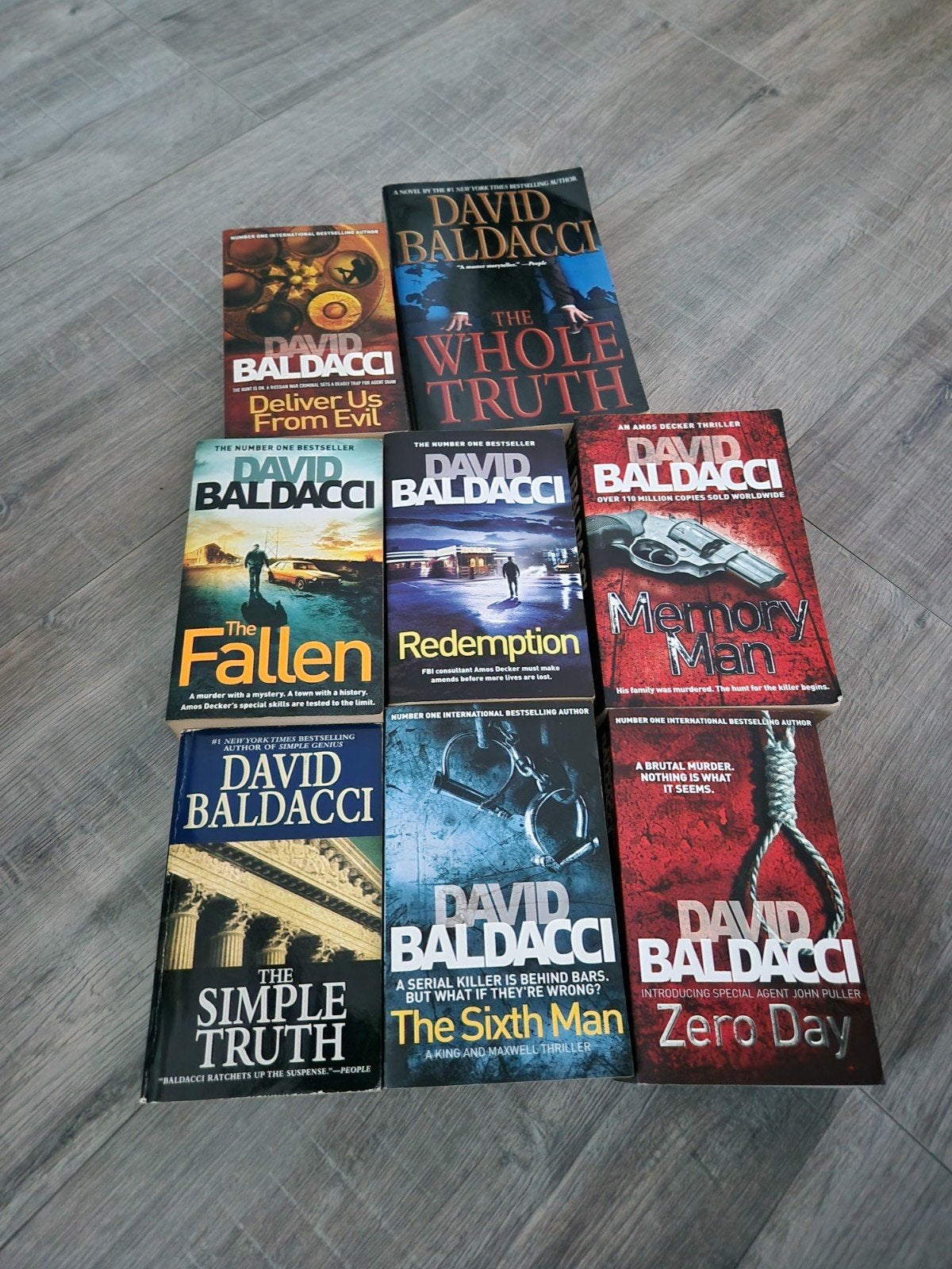 David Baldacci Engelse Boeken Collectie - Thrillers, Boeken, Detectives, Gelezen, Ophalen of Verzenden