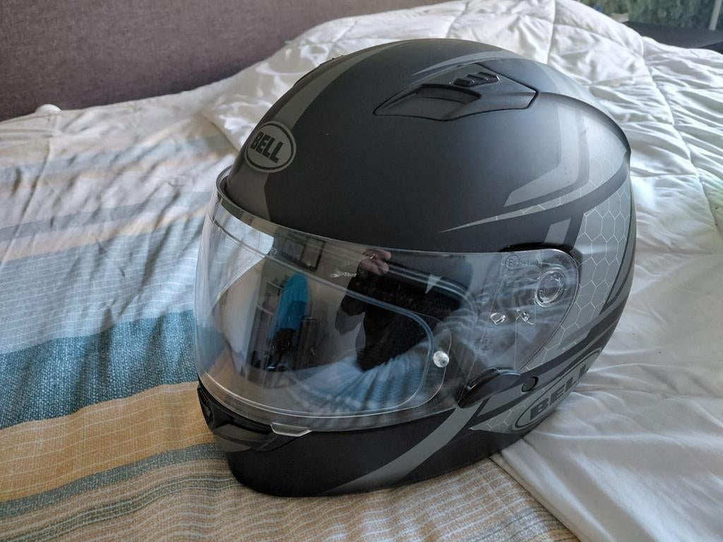 Bell integraalhelm met D sluiting, Ophalen, Tweedehands, Integraalhelm, Overige merken