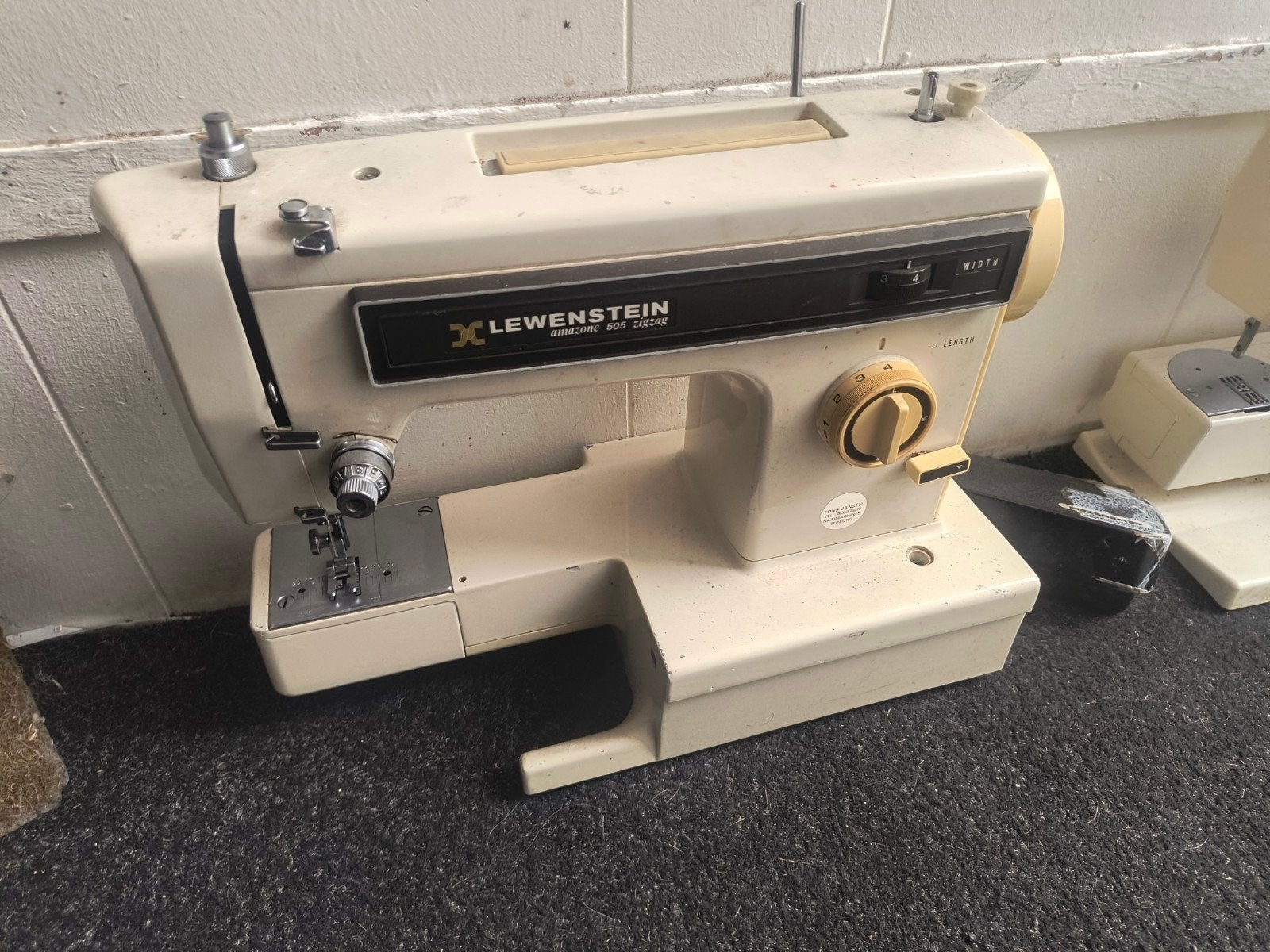 Lewenstein Amazone 505 Zigzag Naaimachine - Mechanisch, Ophalen of Verzenden