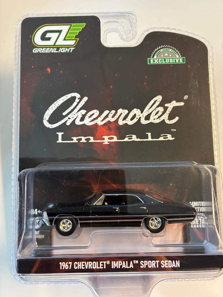 89428: Chevrolet Impala Sport Sedan - 1967 - Greenlight 1:64, Auto, Nieuw, Ophalen of Verzenden, Bachsatztstr. 54 D 72131 Ofterdingen, Germany