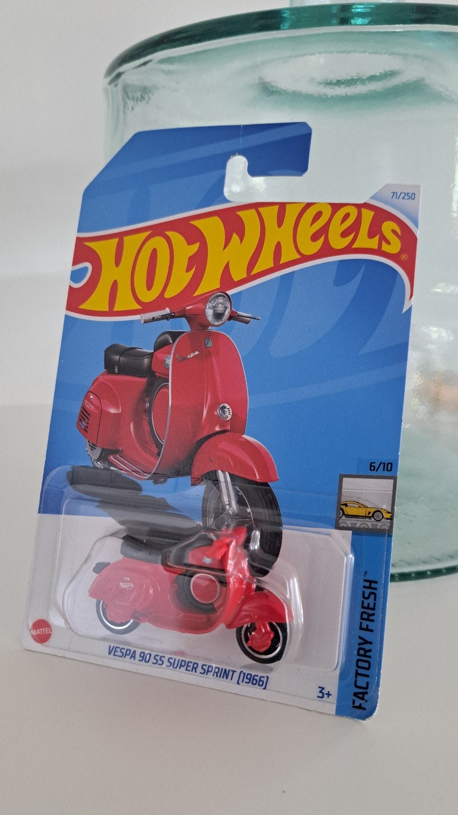 Vespa 90 SS Super Sprint 1966. HotWheels, Ophalen of Verzenden, Auto