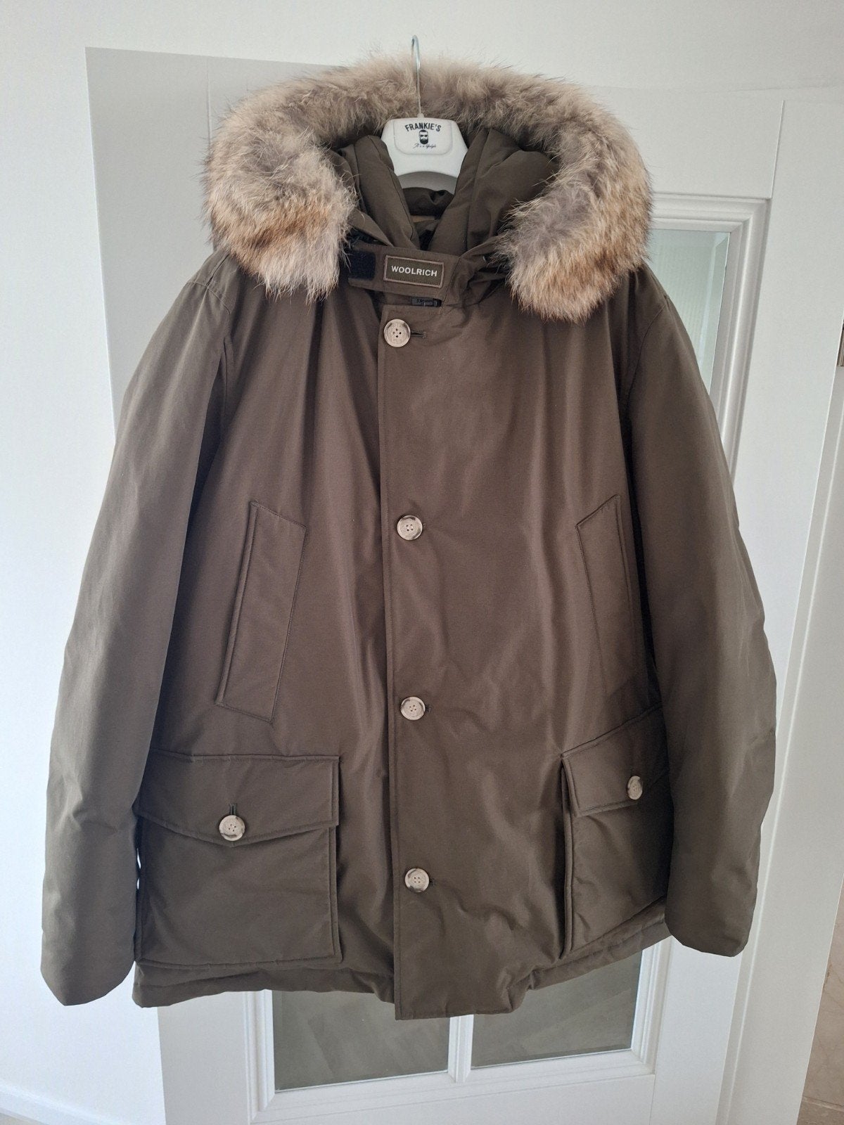 Woolrich Arctic Parka Ramar Cloth met afneembare bontkraag, Overige maten, Ophalen of Verzenden, Zo goed als nieuw, Woolrich
