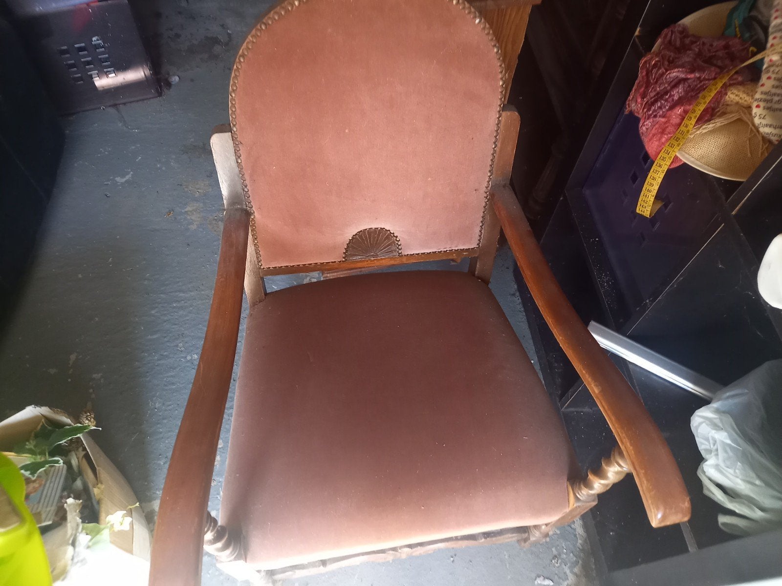 Vintage stoel -  1stuk, Ophalen of Verzenden