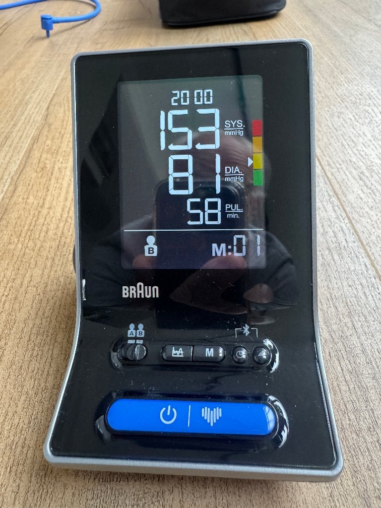 Braun ExactFit 5 connect Bloeddrukmeter, Ophalen, Zo goed als nieuw, Overige typen