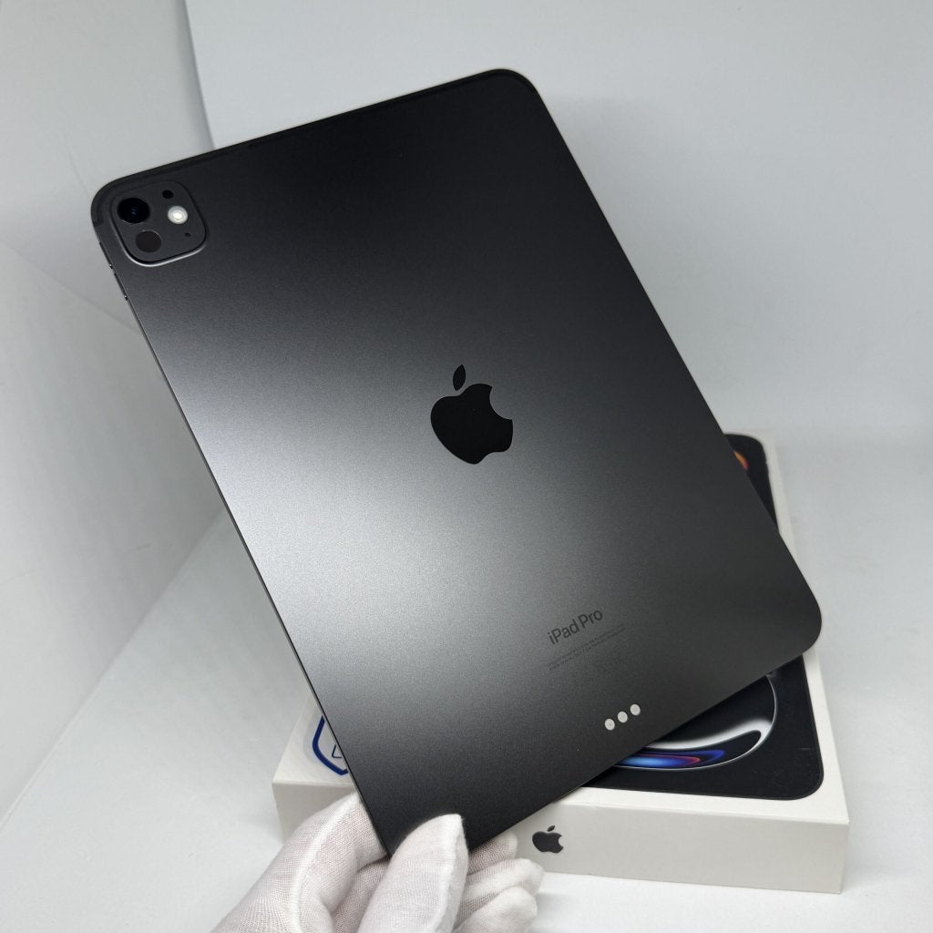 iPad Pro 11 inch M4 256GB grijs /krasvrij /100% batt /garant, Apple, Zo goed als nieuw, Support@apple.com, Apple Park Way, Cupertino, California