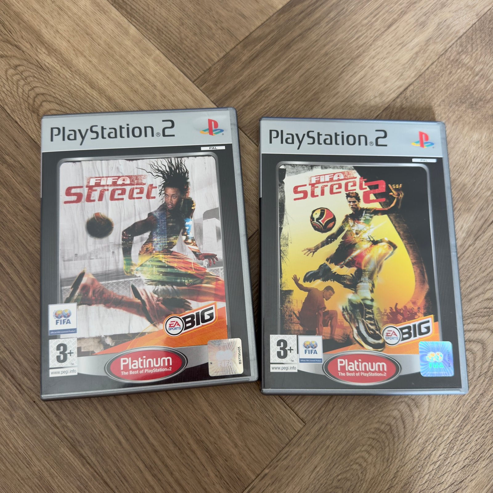 PS2 Fifa Street 1 en 2, Ophalen of Verzenden, Zo goed als nieuw, Sport, Vanaf 3 jaar
