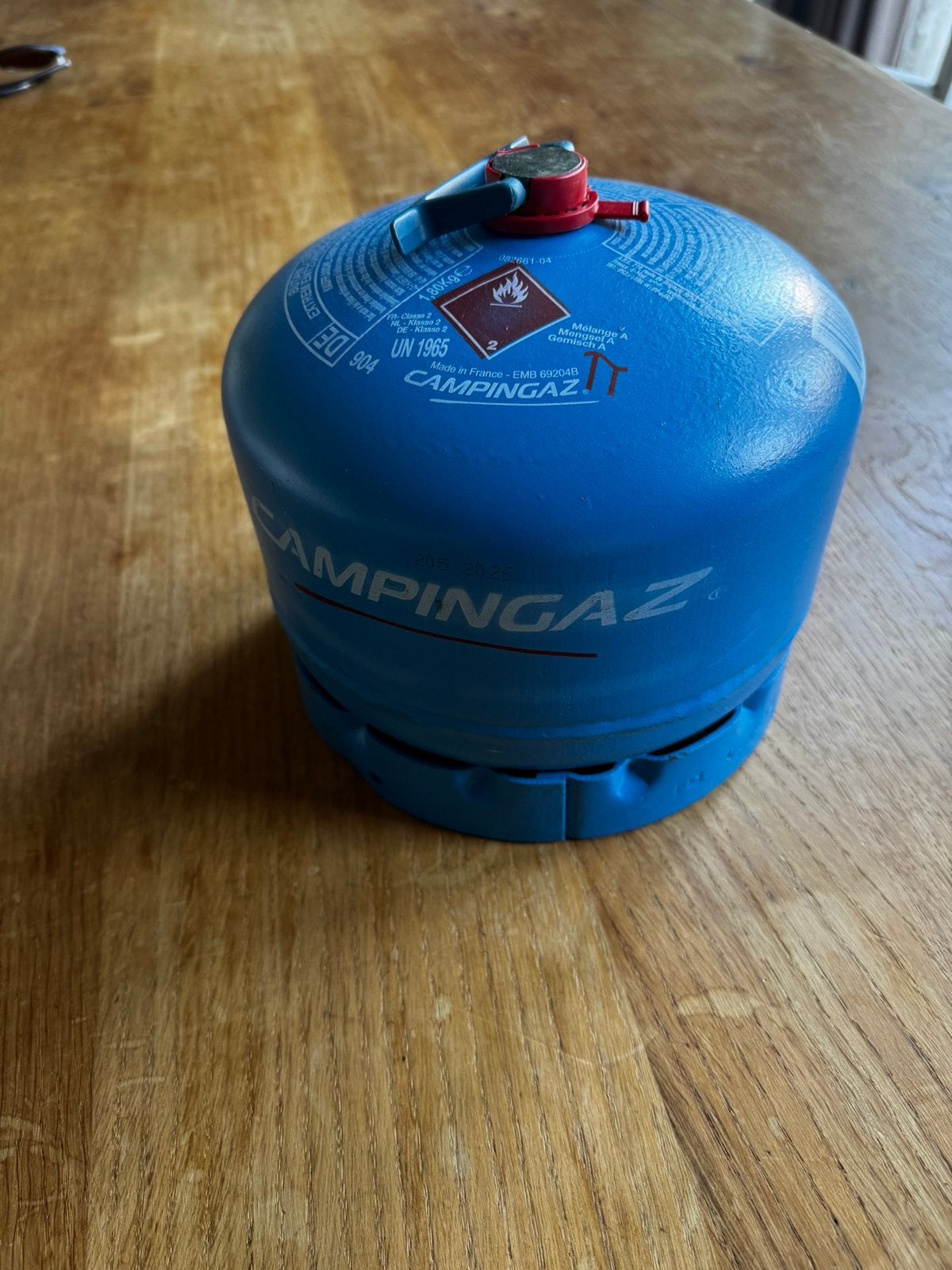 Campinggaz tank type 904, vol en nog gesealed!, Ophalen, Zo goed als nieuw