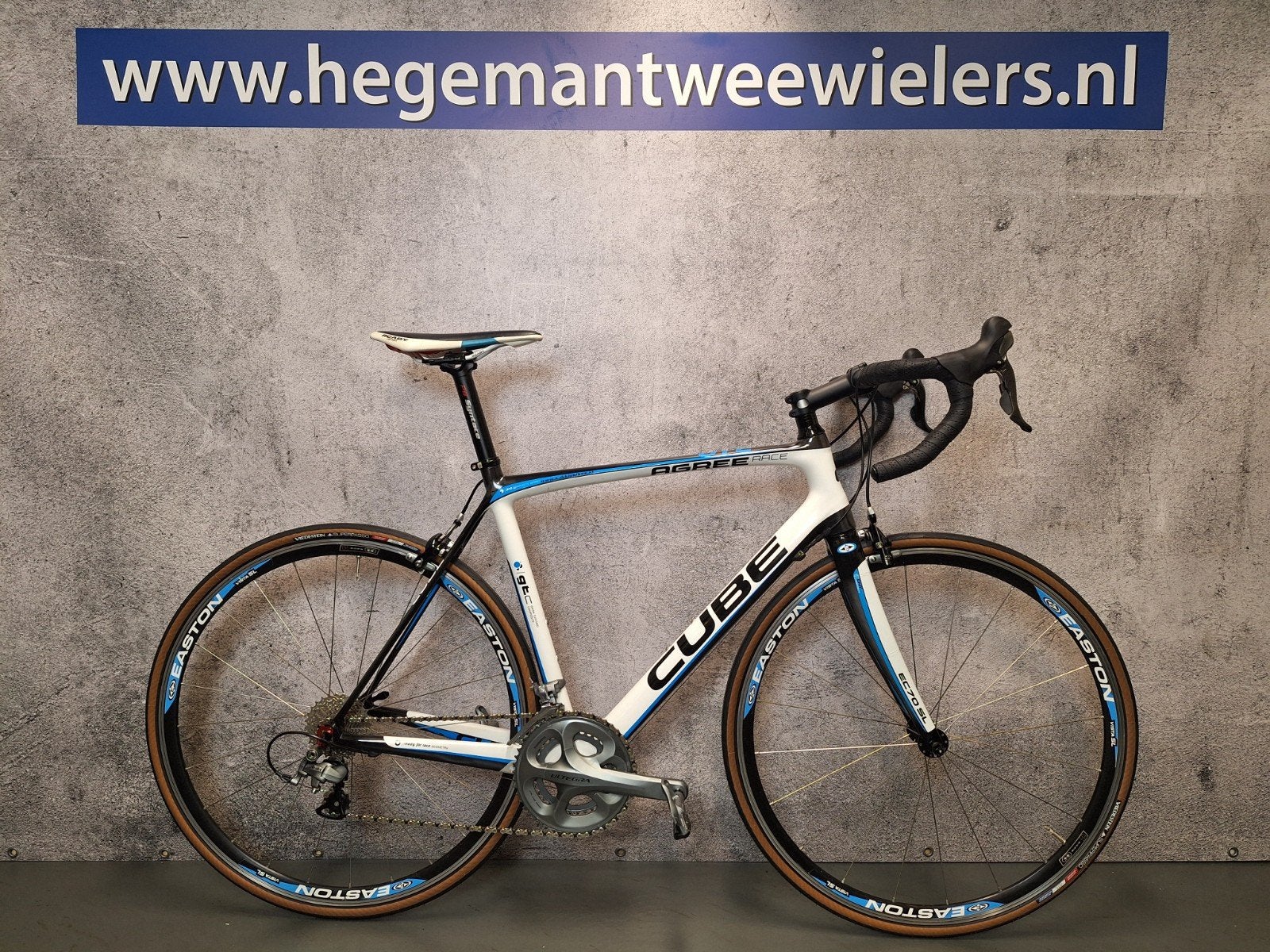 Cube Agree Racefiets Carbon 58cm 2x10 Versnellingen, Fietsen en Brommers, Gebruikt, Carbon, 15 tot 20 versnellingen, 57 tot 61 cm