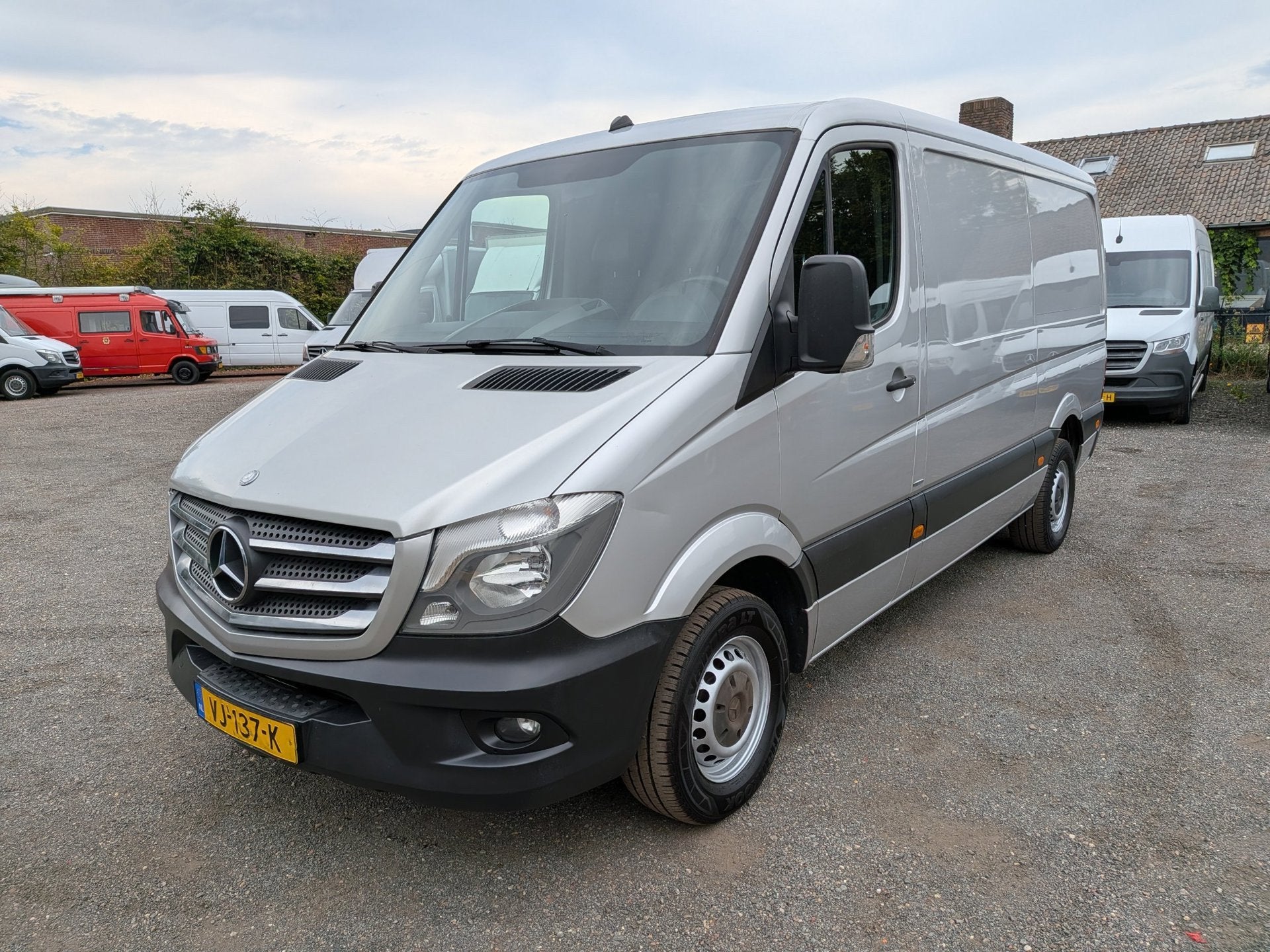 Mercedes-Benz Sprinter 313 2.2 CDI L2H1 Aut / Navi / Cruise, Auto's, Automaat, Euro 5, Gebruikt, 4 cilinders