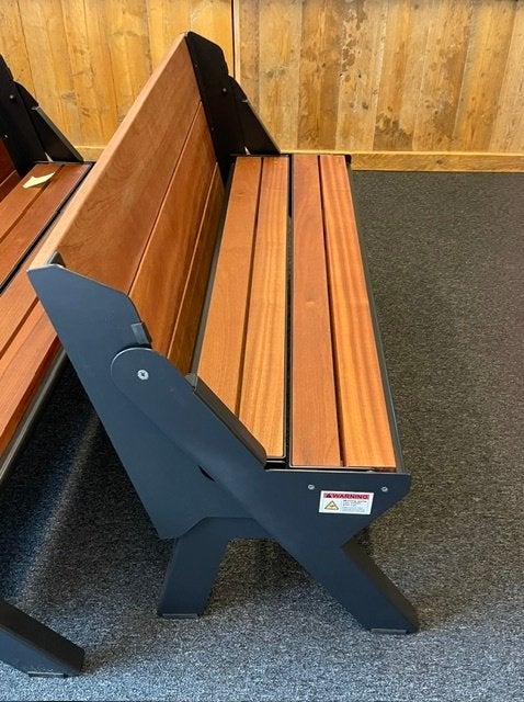 Spinwood | D1 | Bank | Tafel | Inklapbaar, Ophalen of Verzenden, Zo goed als nieuw, Hout