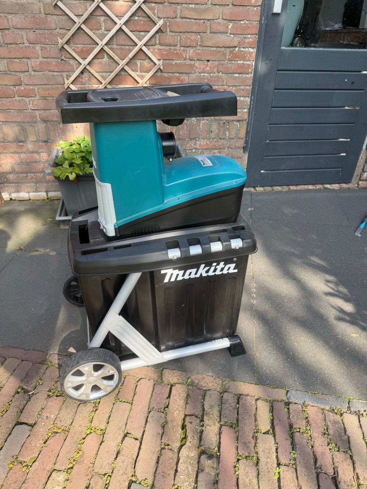 Makita hakselaar, Tuin en Terras, Ophalen, Gebruikt, Elektrisch, Met opvangbak