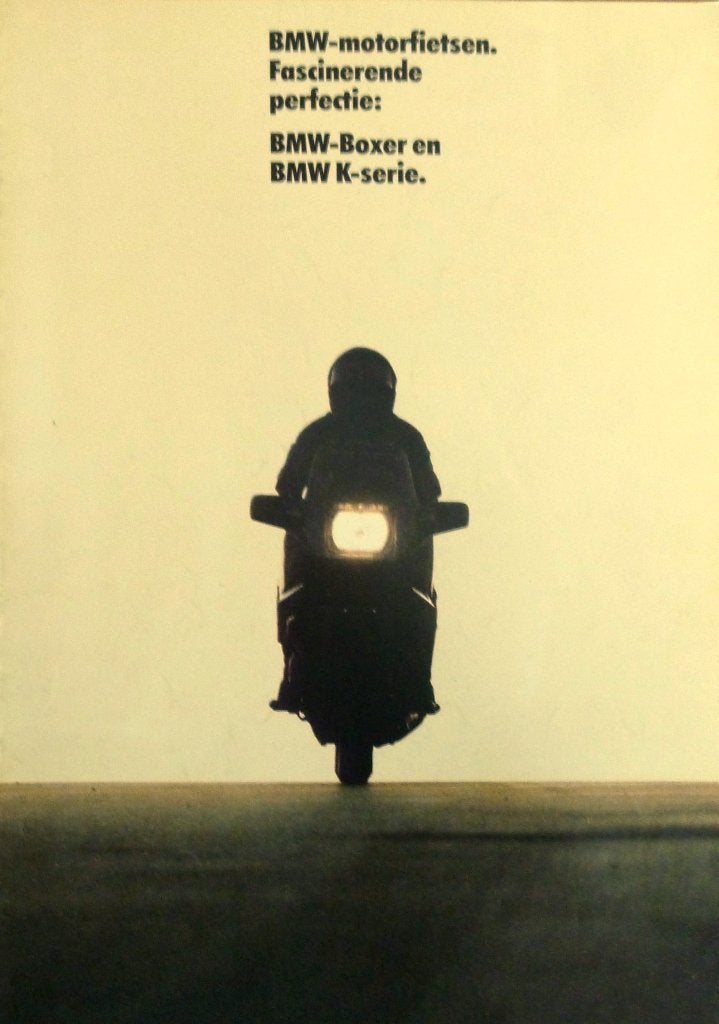 Folder BMW- Boxer en BMW K- serie 01/ 1985, Motoren, Ophalen of Verzenden, BMW